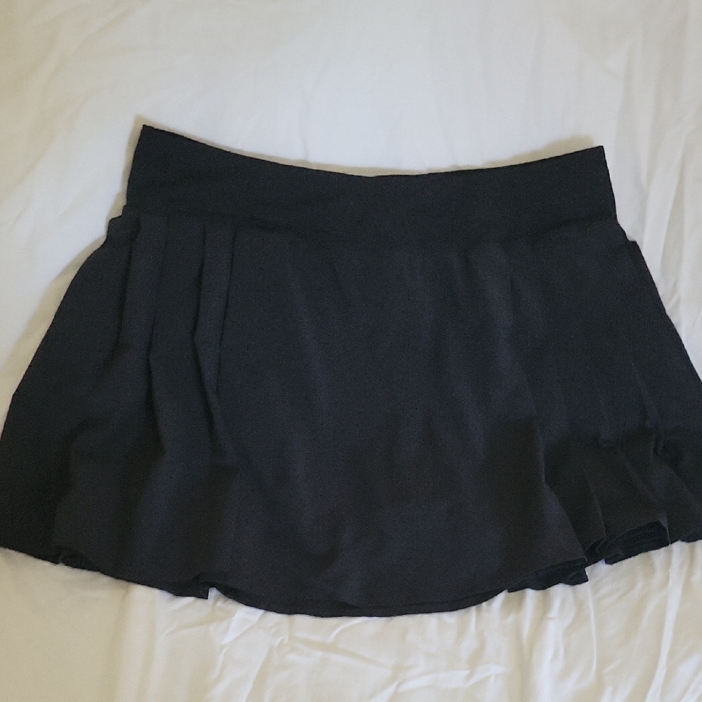 Lululemon Athletica Black Mini Skirt